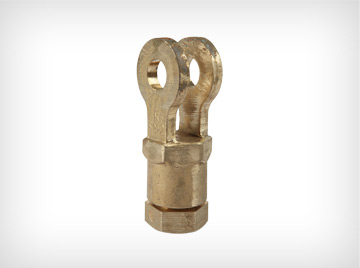 Large Span Wire Ending Clamp - Bronze Feeder Ending Clamp